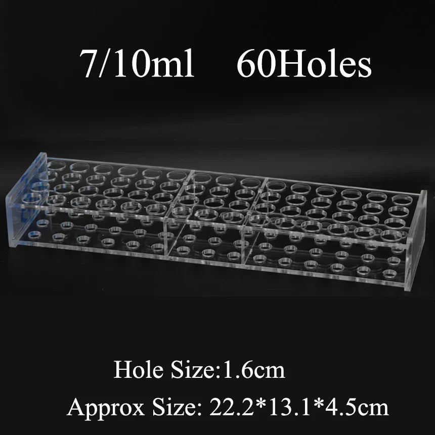 Reagenzglasständer aus Acryl