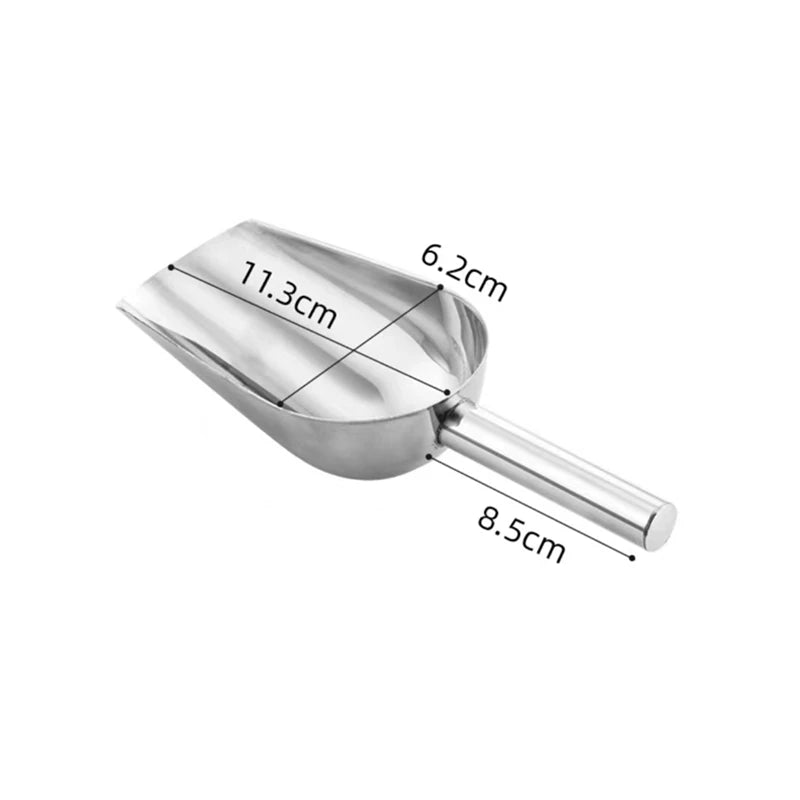 Eisschaufel aus Aluminium 4 Größen