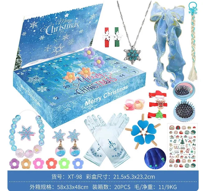 Adventskalender für Mädchen PRINCESS