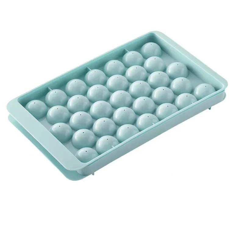 Eiswürfelform Eishockeykugel 33 Mulden