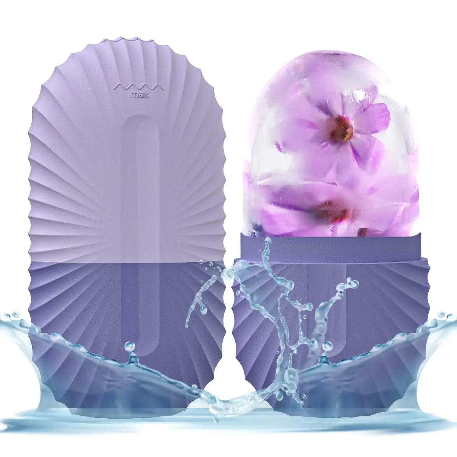 Eisroller für Gesicht aus Silikon ICE KISS