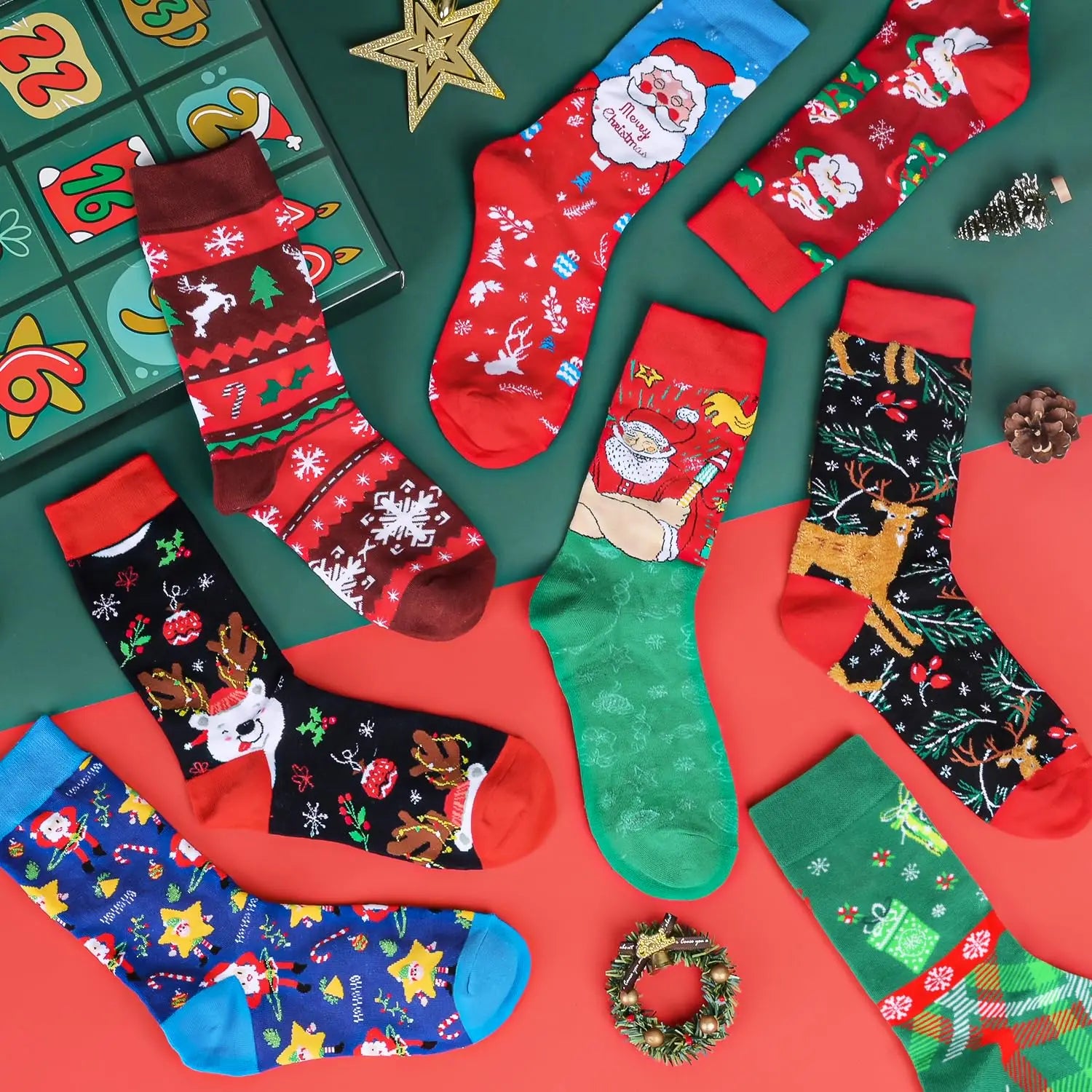 Socken Adventskalender