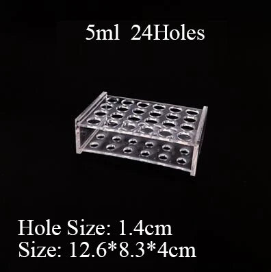 Reagenzglasständer aus Acryl