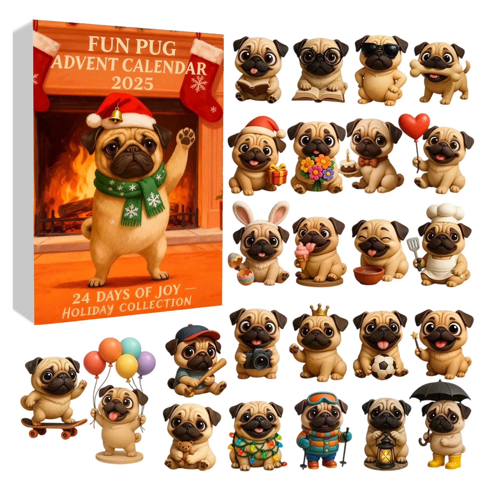 Tier Adventskalender 2025 | 24 Tage Spass für die ganze Familie, Teens & Erwachsene | Großes Geschenk