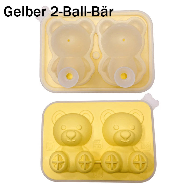 Eiswürfelform Bär
