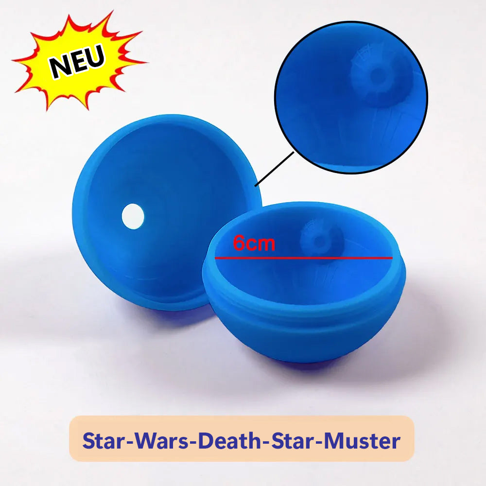 Eiswürfelform aus Silikon DEATH STAR