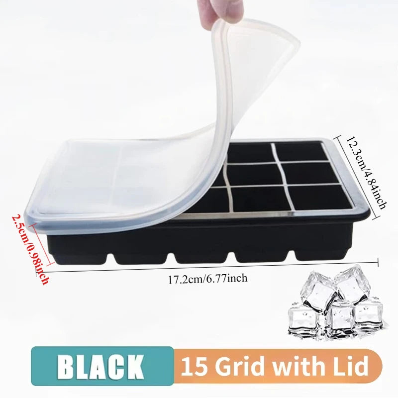Eiswürfelform aus Silikon Kugel wiederverwendbar