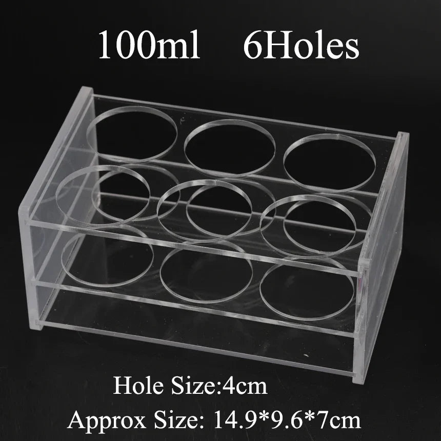 Reagenzglasständer aus Acryl