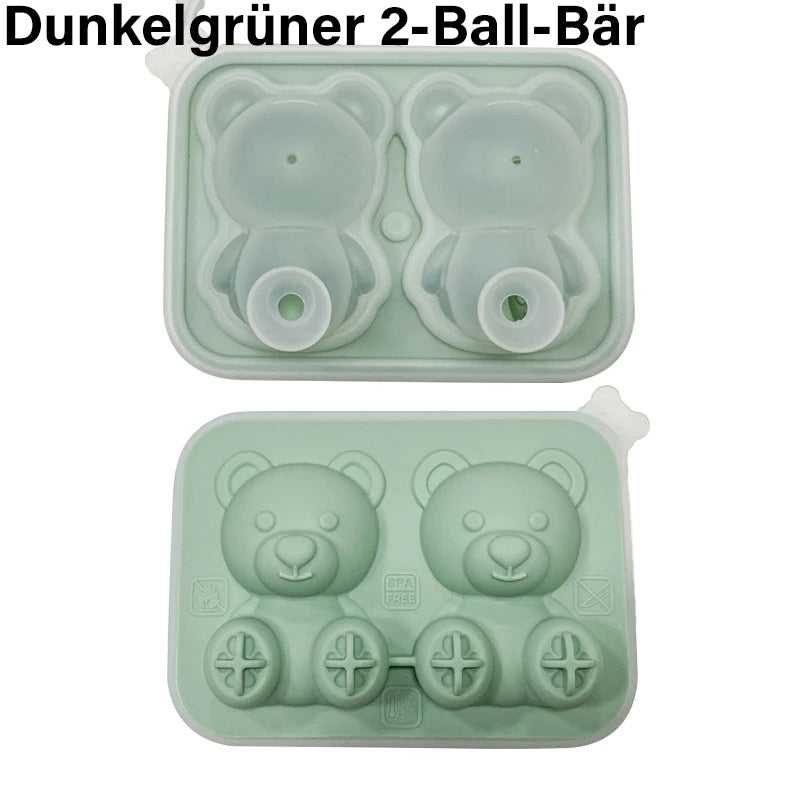 Eiswürfelform Bär