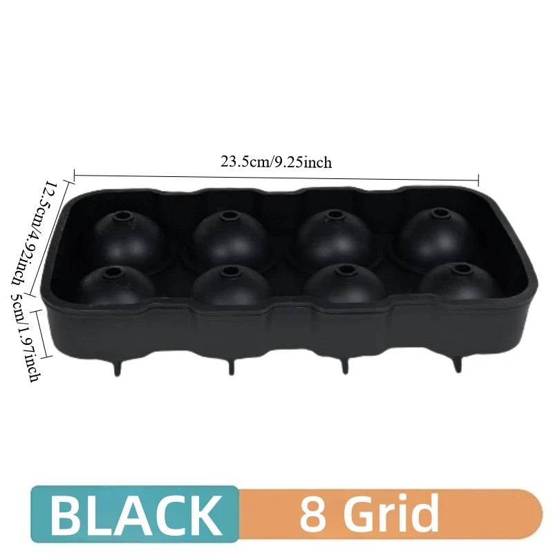 Eiswürfelform aus Silikon Kugel wiederverwendbar