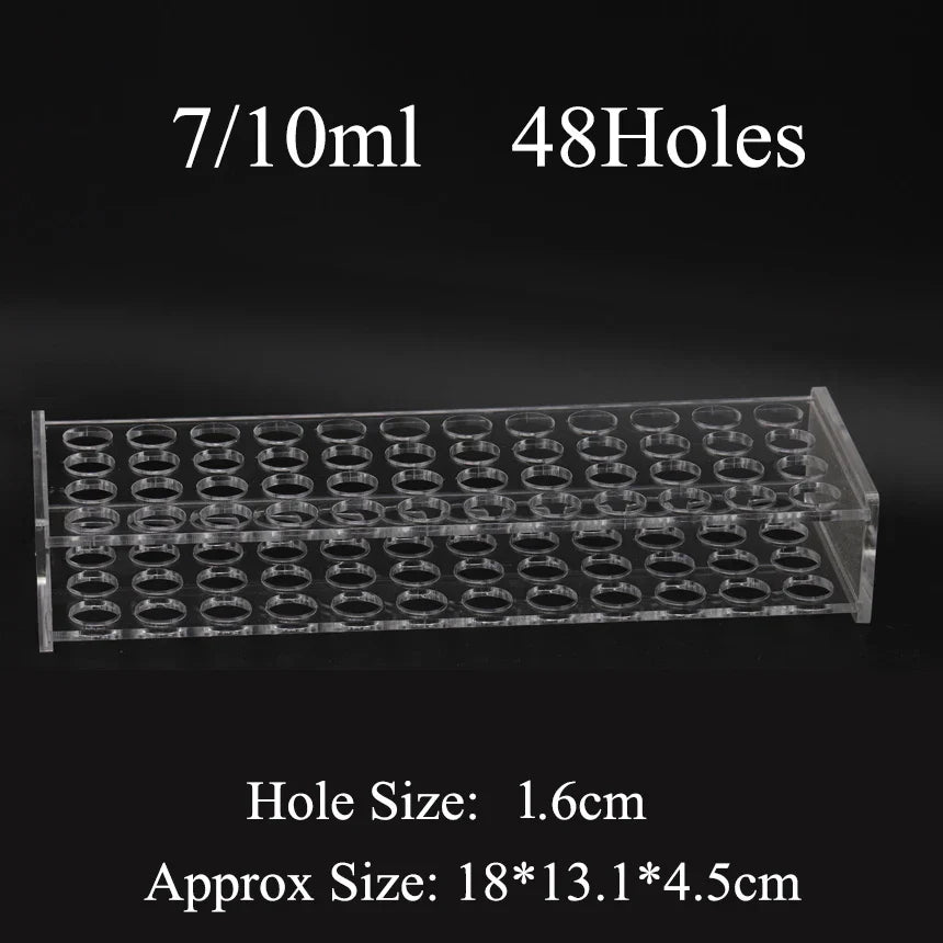 Reagenzglasständer aus Acryl