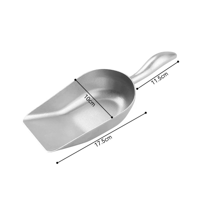 Eisschaufel aus Aluminium 4 Größen