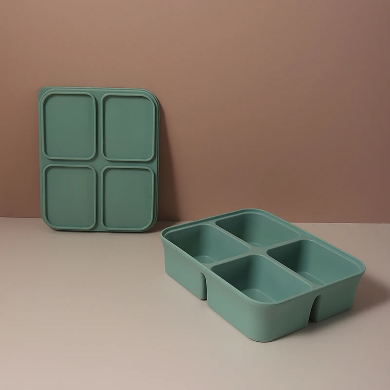Eiswürfelform 12er Miniwürfel mit Deckel stapelbar