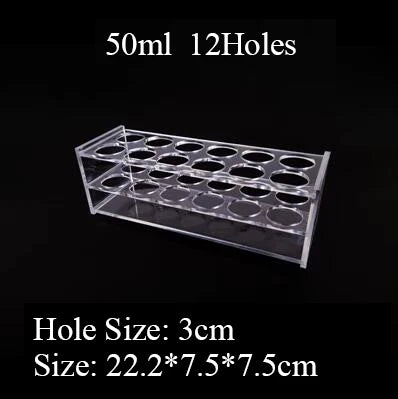 Reagenzglasständer aus Acryl