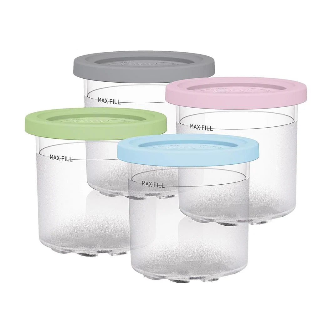 Eisbecher Ninja Creami 2/4 Stück für NC300 Serie
