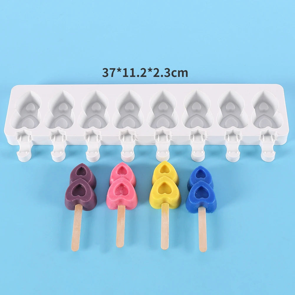 Eiswürfelform aus Silikon - verschiedene Formen