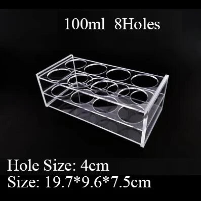 Reagenzglasständer aus Acryl