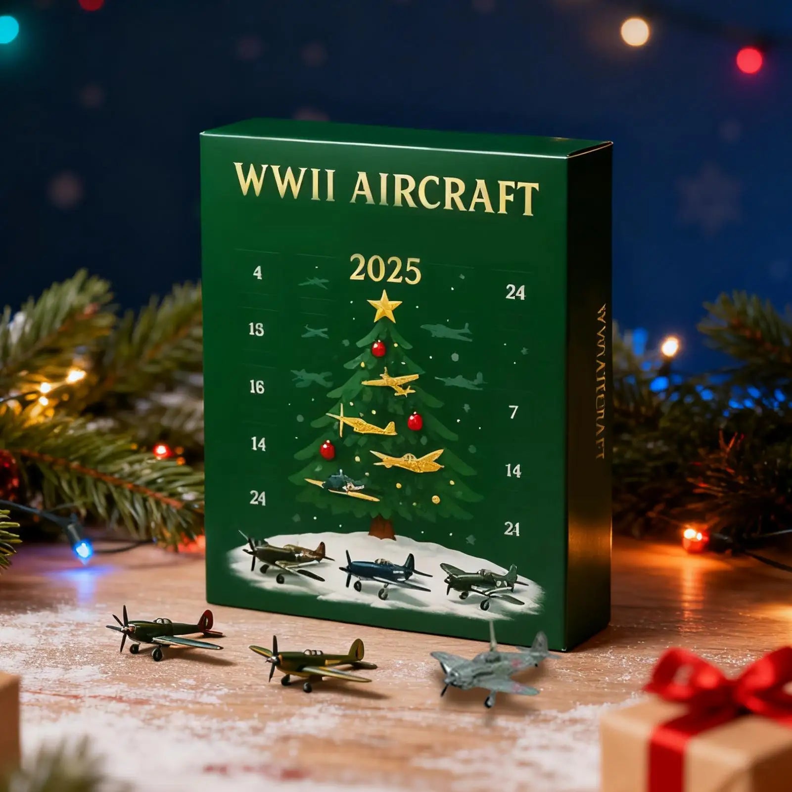 Flugzeug Adventskalender 2025 für Jungen
