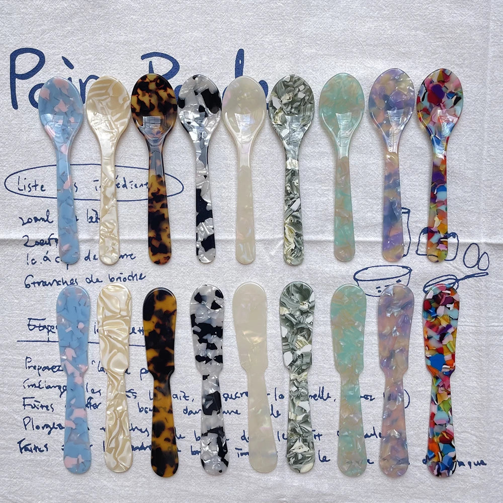 Eislöffel aus Acryl – 11 cm bunt