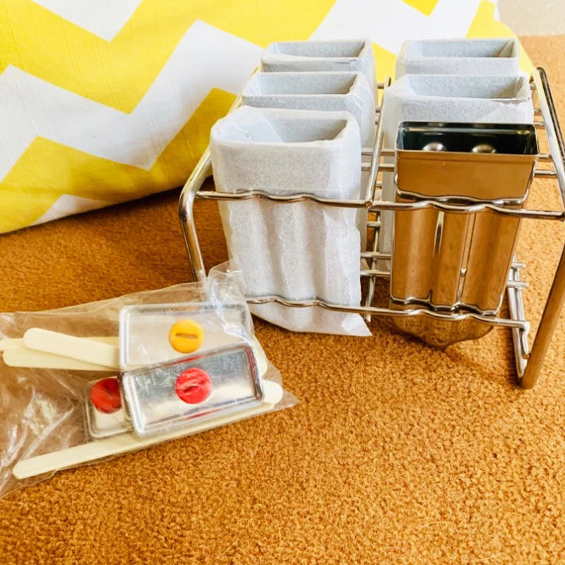 Eisform aus Edelstahl Popsicle Rack