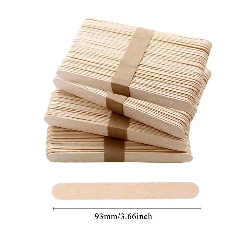 Eisstiel aus Holz – 100 Stück