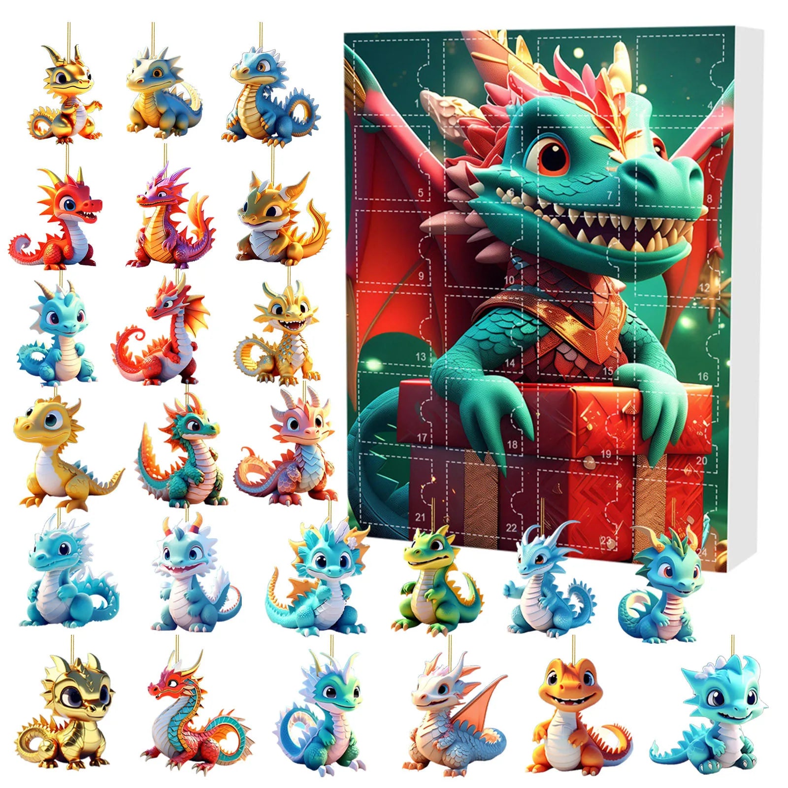 Drachen Adventskalender für Kinder