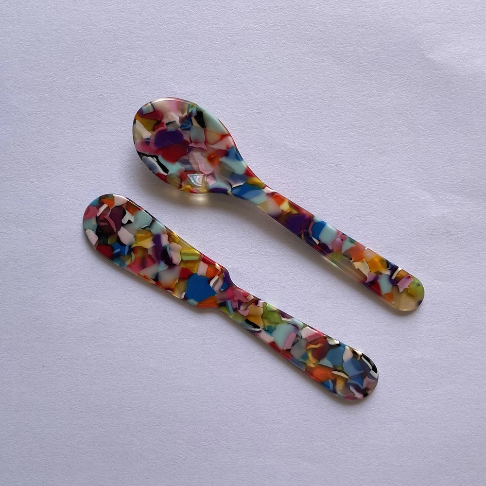 Eislöffel aus Acryl – 11 cm bunt