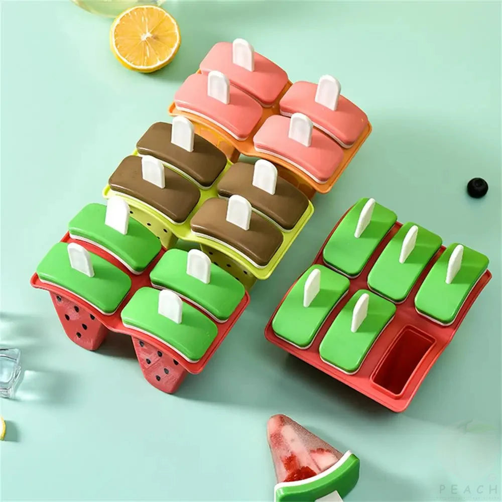 Eisform in Wassermelonen-Form mit Deckel WATERMELON