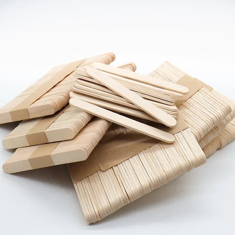 Eisstiel aus Holz – 100 Stück