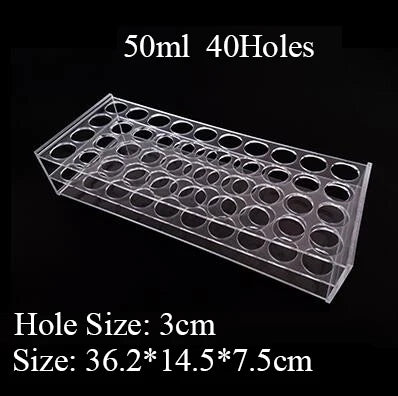 Reagenzglasständer aus Acryl