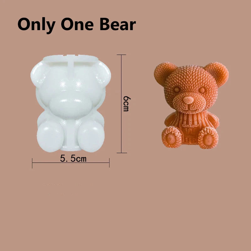 Eiswürfelform Bär