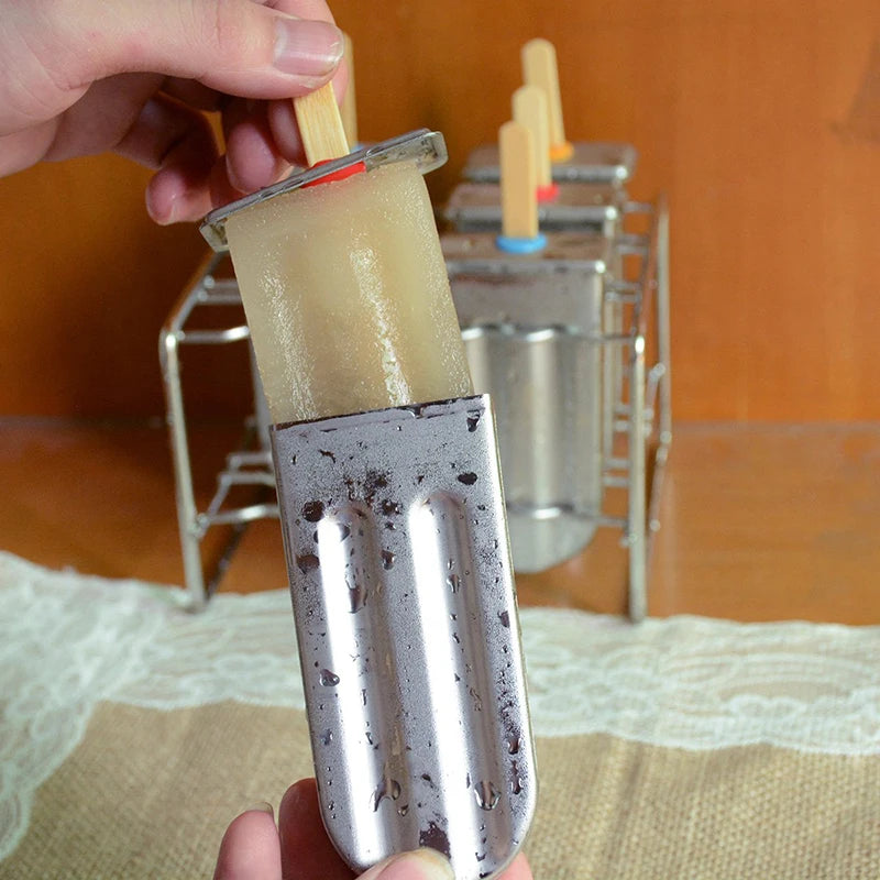 Eisform aus Edelstahl Popsicle Rack