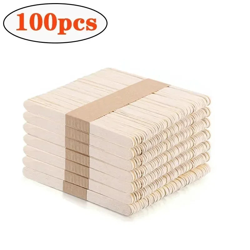 Eisstiel aus Holz – 100 Stück