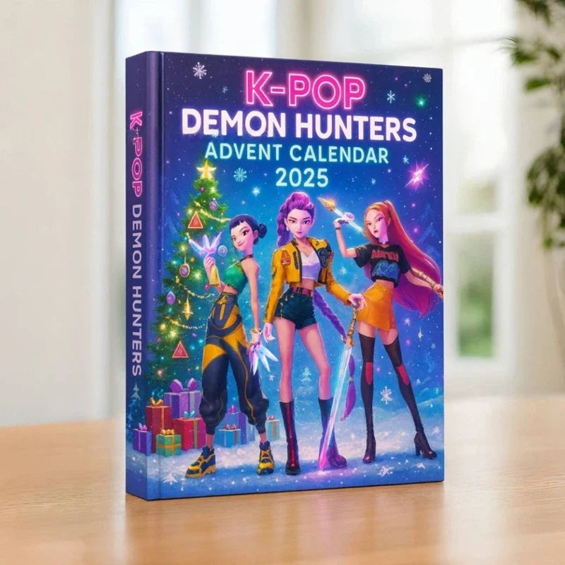 K-Pop Demon Hunters Adventskalender 2025 | 24 Überraschungen mit Rumi, Mira, Zoey & Tiger Sammlerstücken
