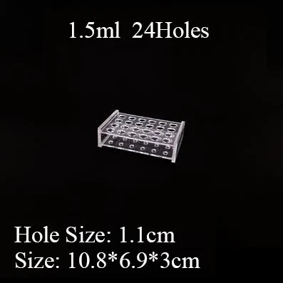 Reagenzglasständer aus Acryl