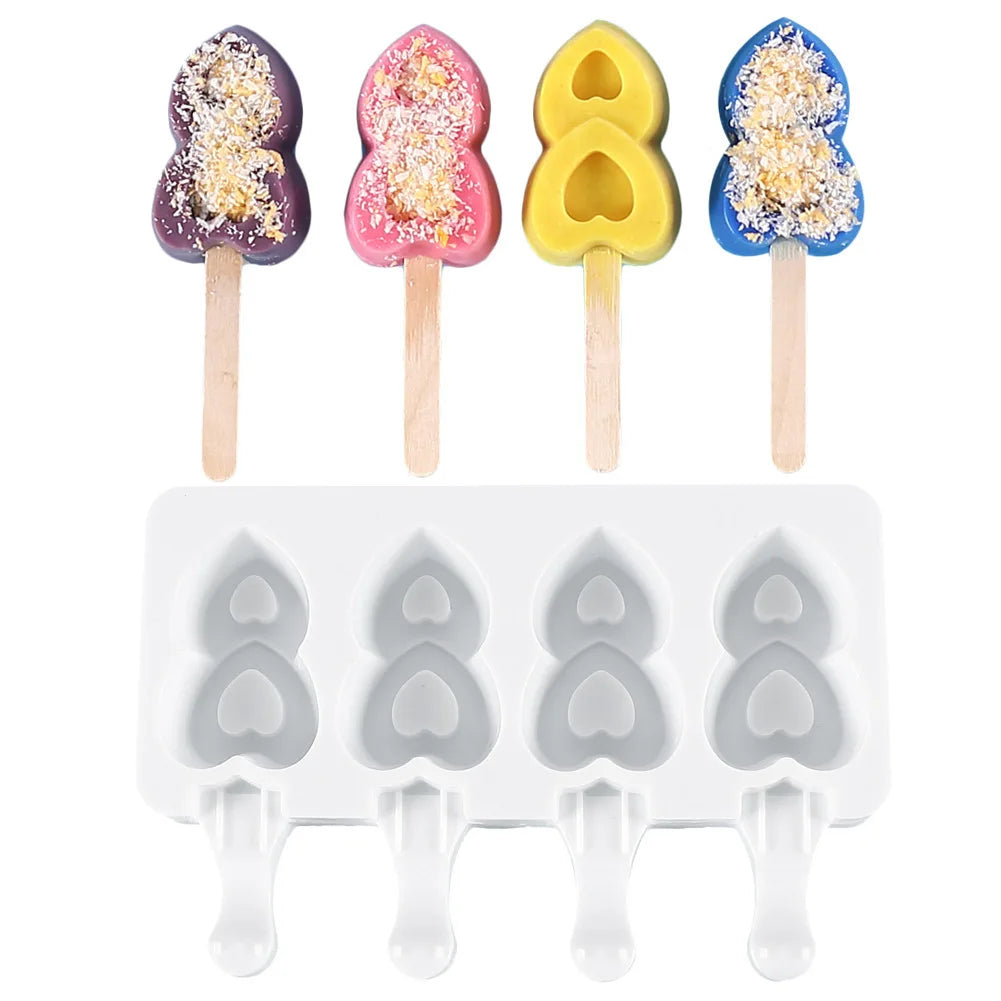 Eiswürfelform aus Silikon - verschiedene Formen