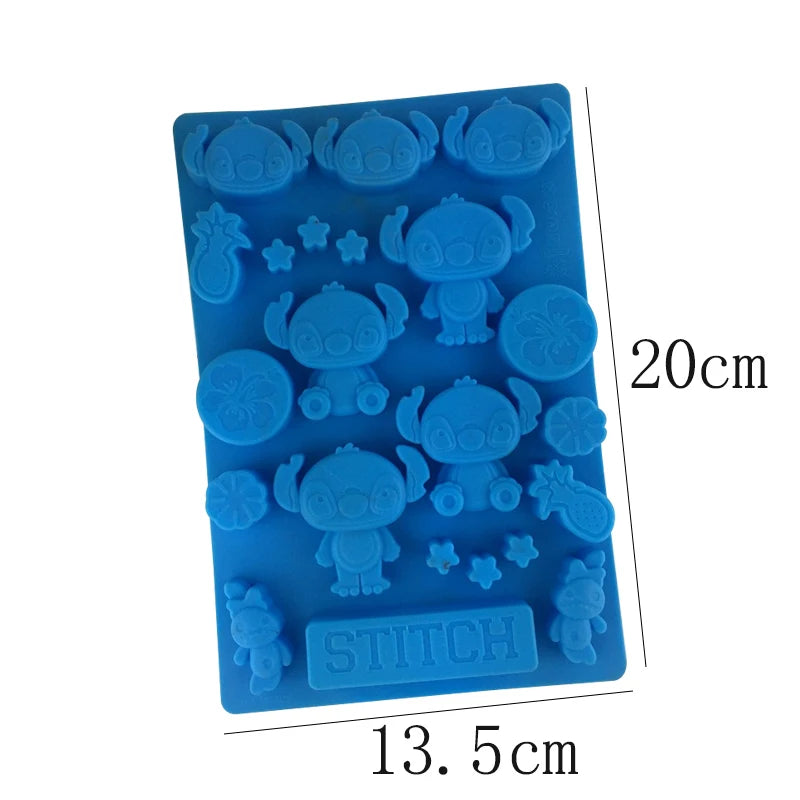 Eiswürfelform aus Silikon Stitch 3D