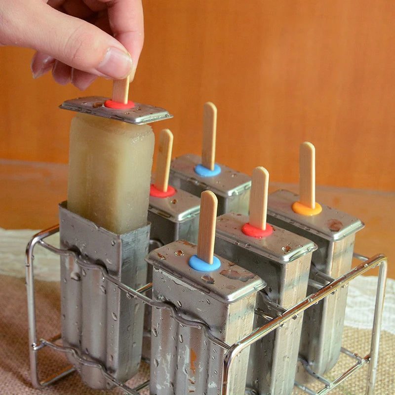 Eisform aus Edelstahl Popsicle Rack