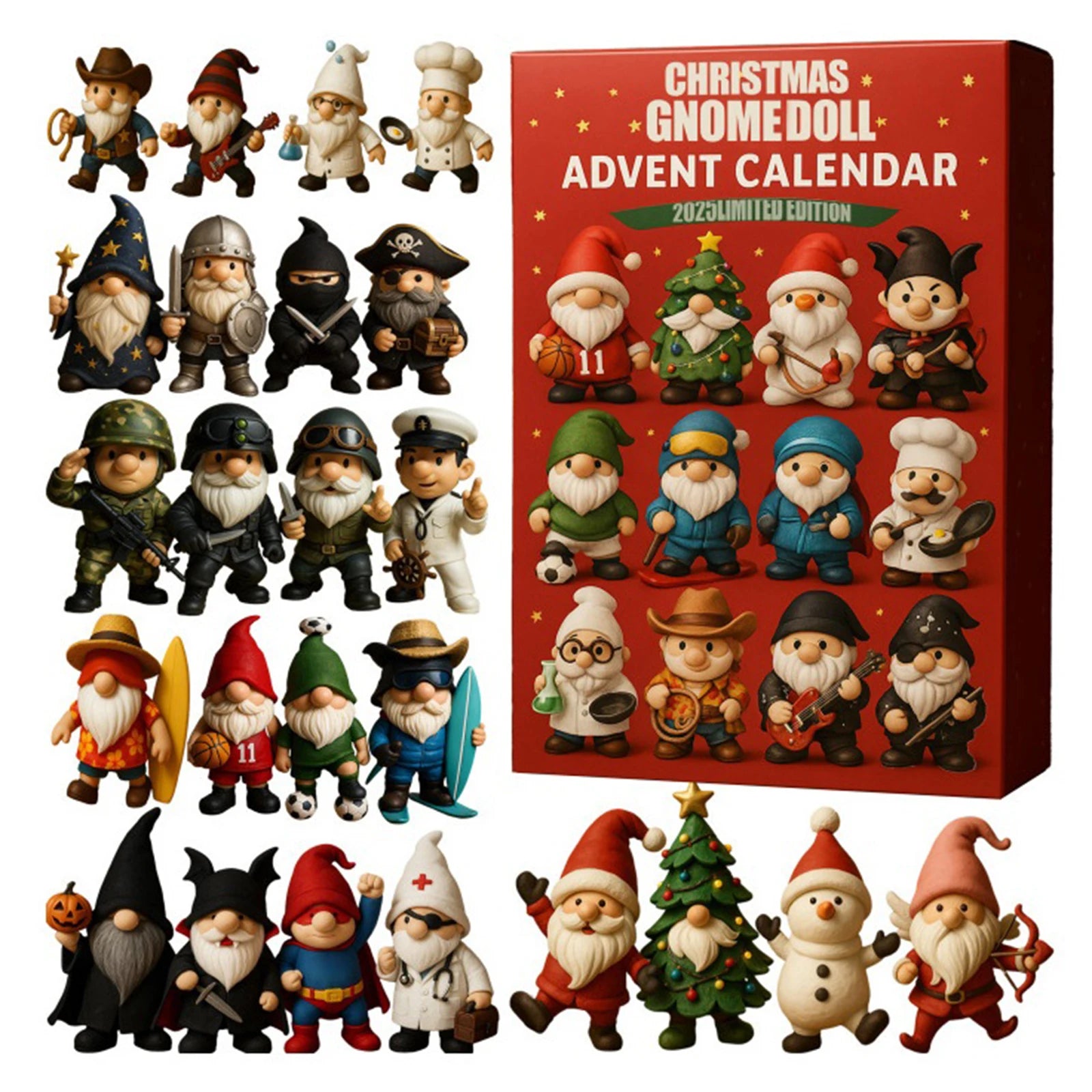 Tier Adventskalender 2025 | 24 Tage Spass für die ganze Familie, Teens & Erwachsene | Großes Geschenk