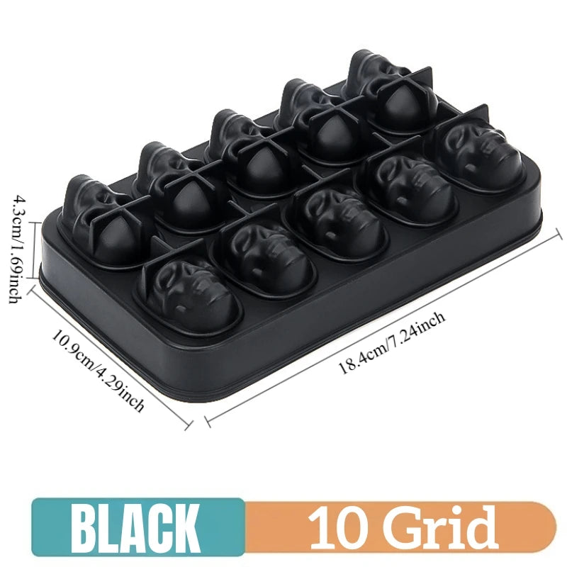 Eiswürfelform aus Silikon Kugel wiederverwendbar