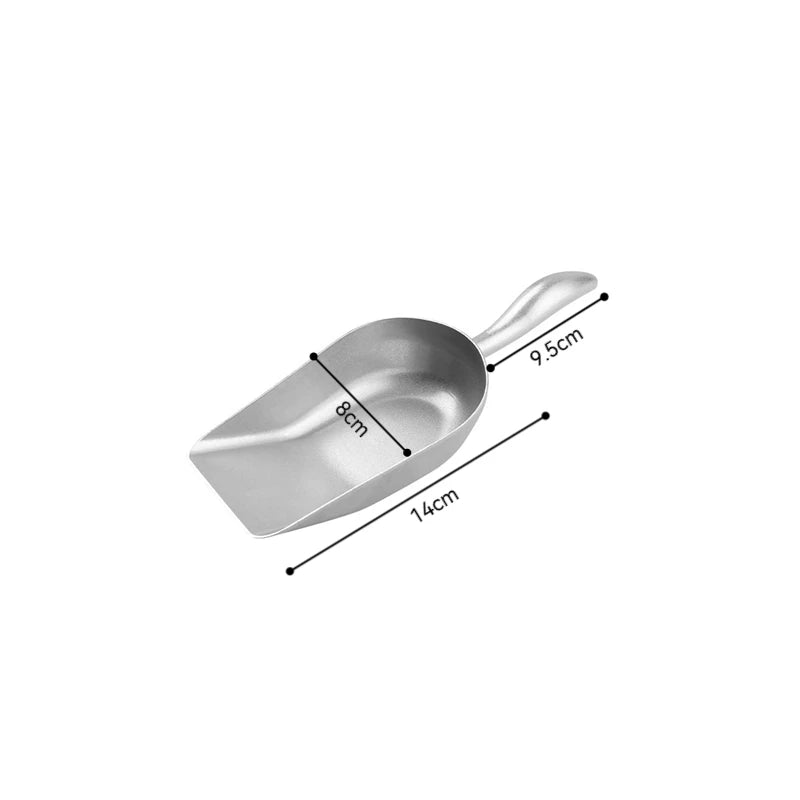 Eisschaufel aus Aluminium 4 Größen