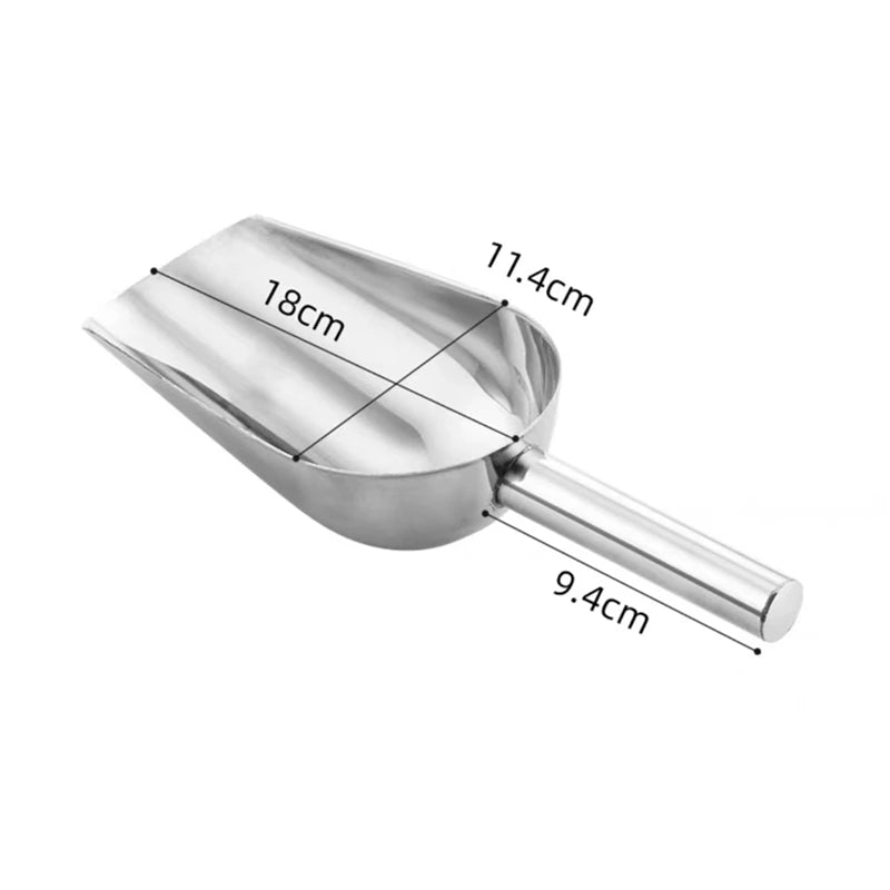 Eisschaufel aus Aluminium 4 Größen