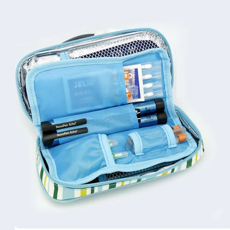 Insulin Kühltasche isoliert Alufolie