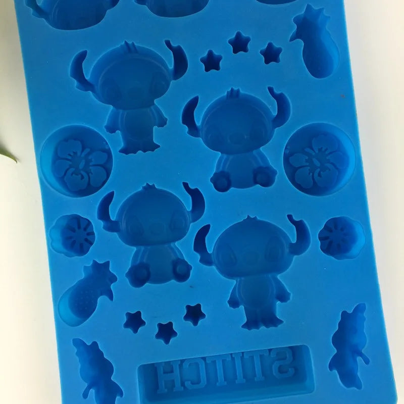 Eiswürfelform aus  Silikon Stitch 3D