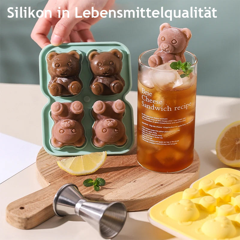 Eiswürfelform Bär