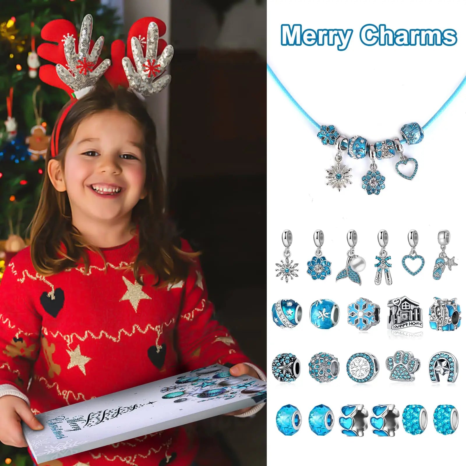 Schmuck Adventskalender MERRY CHARMS