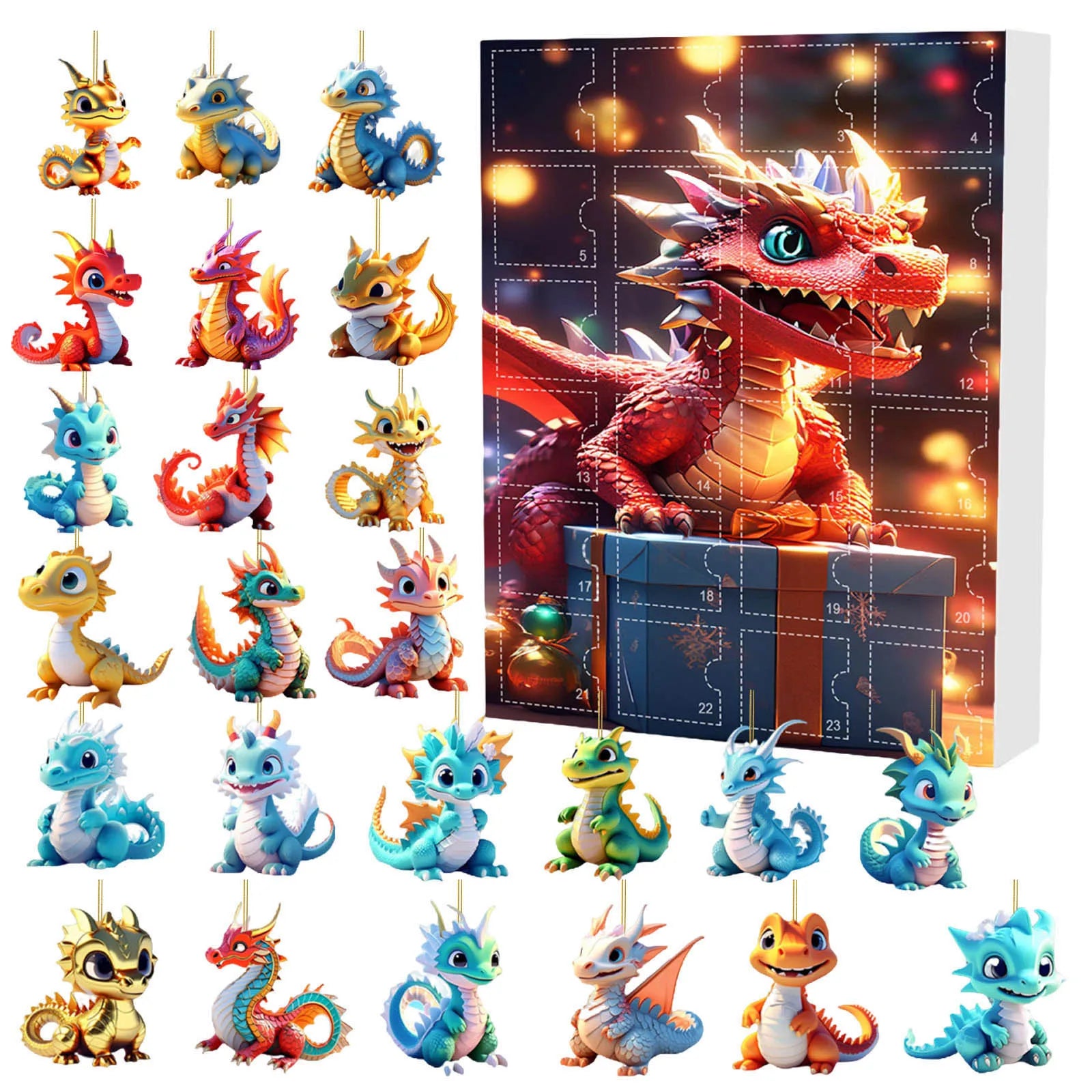 Drachen Adventskalender für Kinder