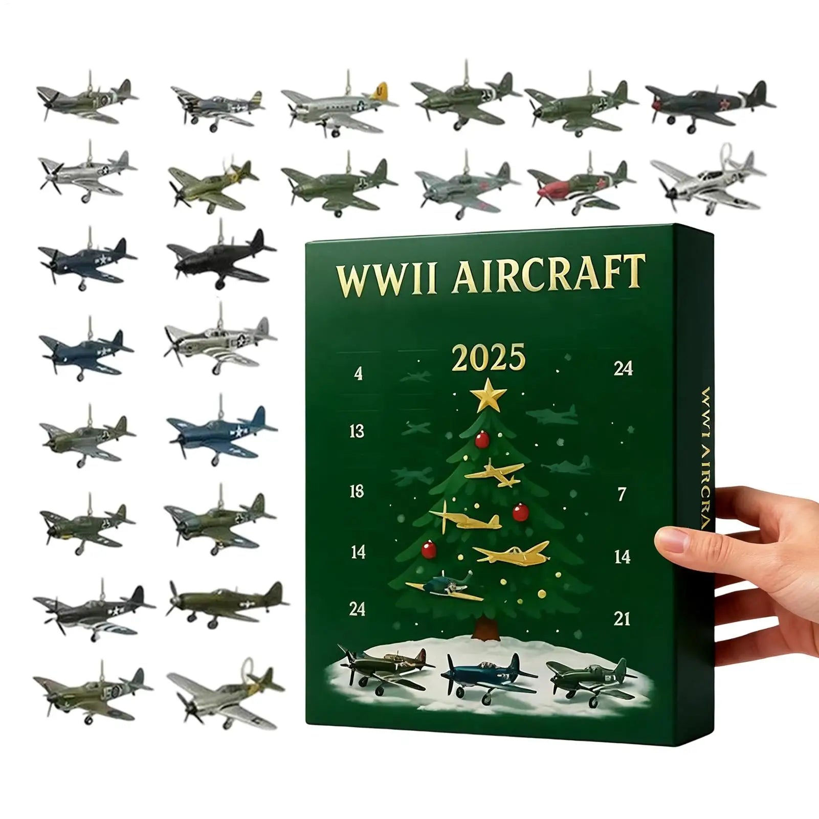 Flugzeug Adventskalender 2025 für Jungen