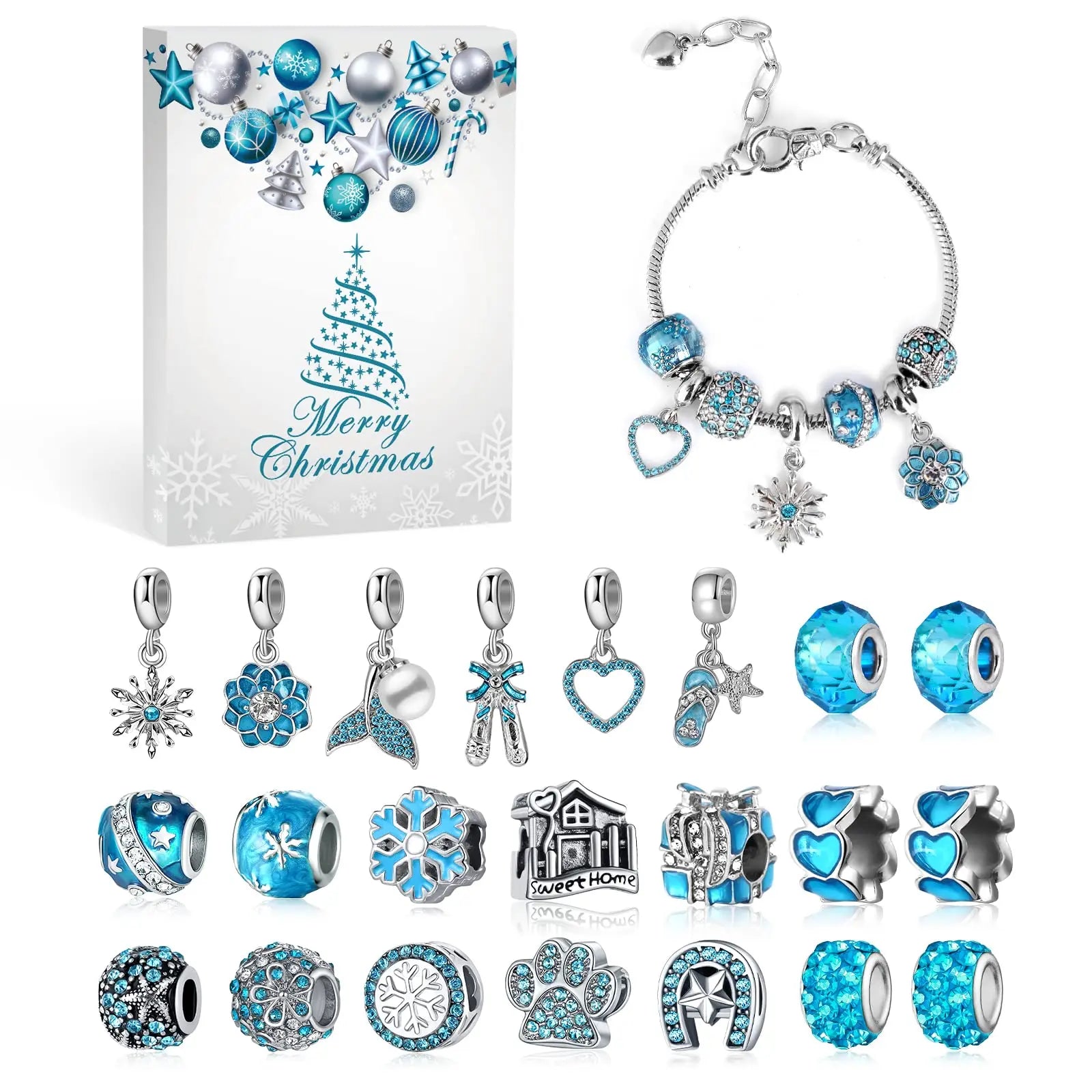 Schmuck Adventskalender MERRY CHARMS