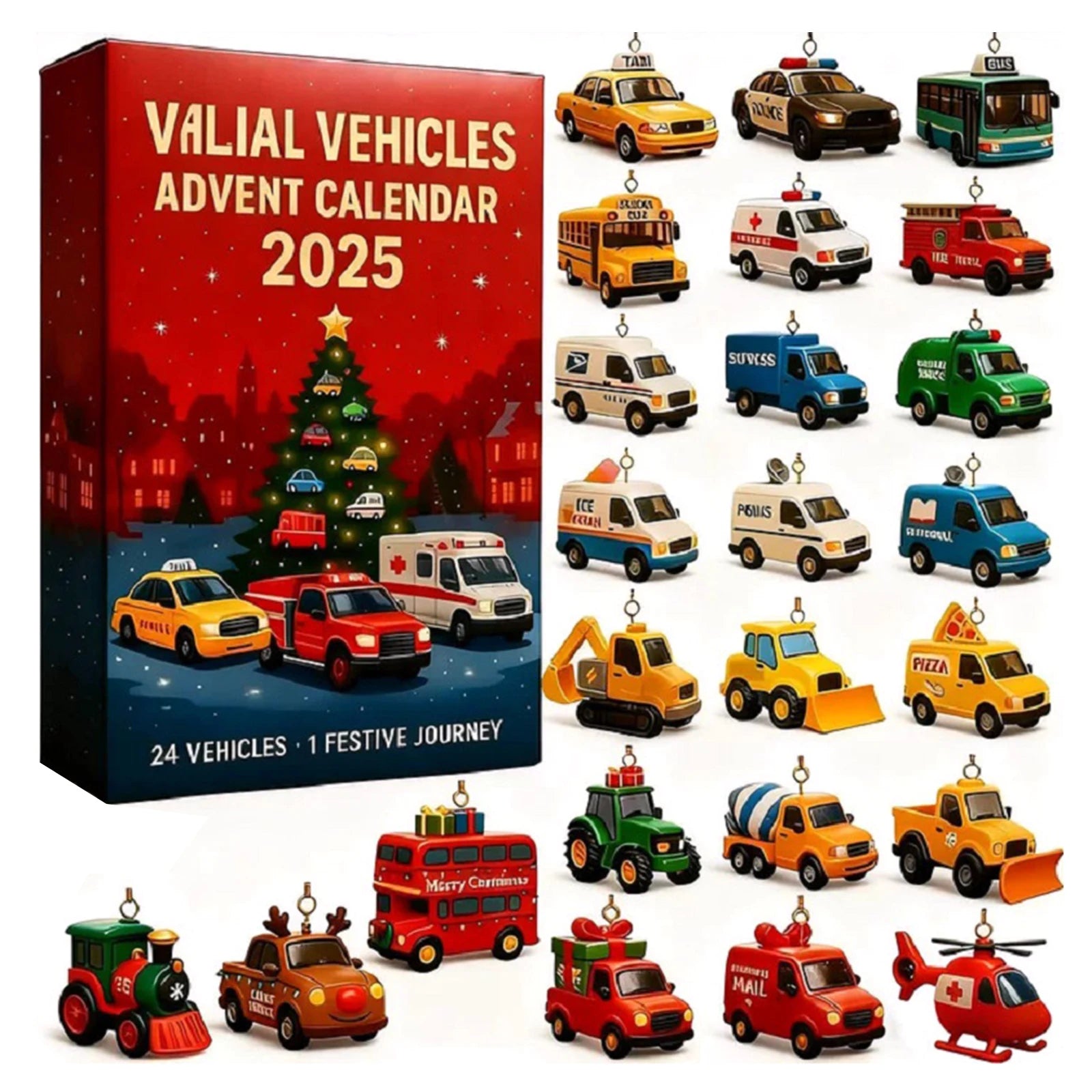 Tier Adventskalender 2025 | 24 Tage Spass für die ganze Familie, Teens & Erwachsene | Großes Geschenk